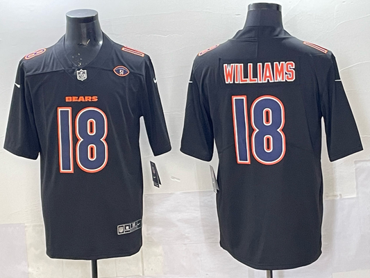 new Adult Chicago Bears Caleb Williams NO.18 Football Jerseys