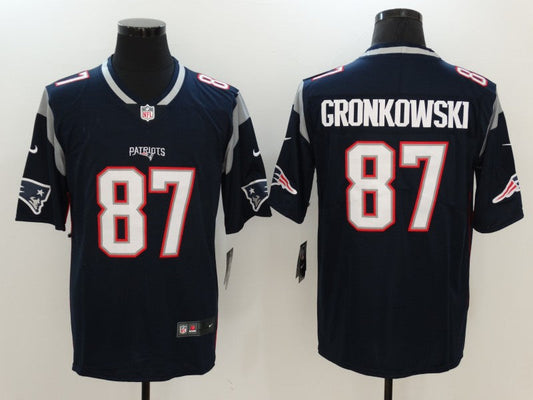 Adult New England Patriots Rob Gronkowski NO.87 Football Jerseys