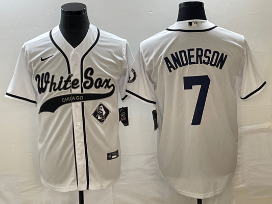 Men/Women/Youth Chicago White Sox Tim Anderson #7 baseball Jerseys