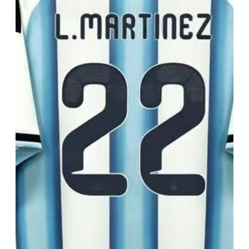 Argentina National Team Home Blue & White world cup soccer Jersey all players and numbers