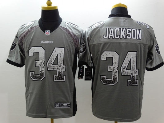 Adult ‎Oakland Raiders Bo Jackson NO.34 Football Jerseys