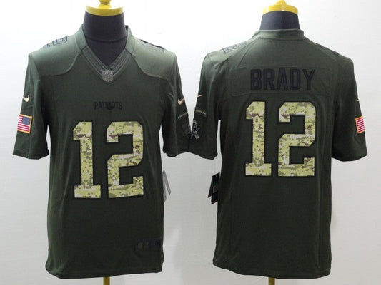 Adult New England Patriots Tom Brady NO.12 Football Jerseys
