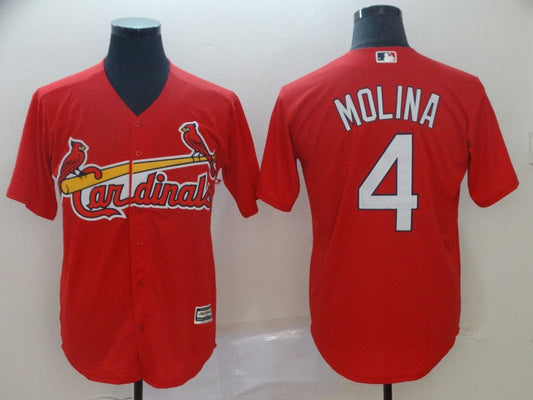 Men/Women/Youth St. Louis Cardinals Yadier Molina #4 baseball Jerseys