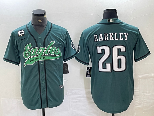 Adult Philadelphia Eagles Saquon Barkley NO.26 Football Jerseys