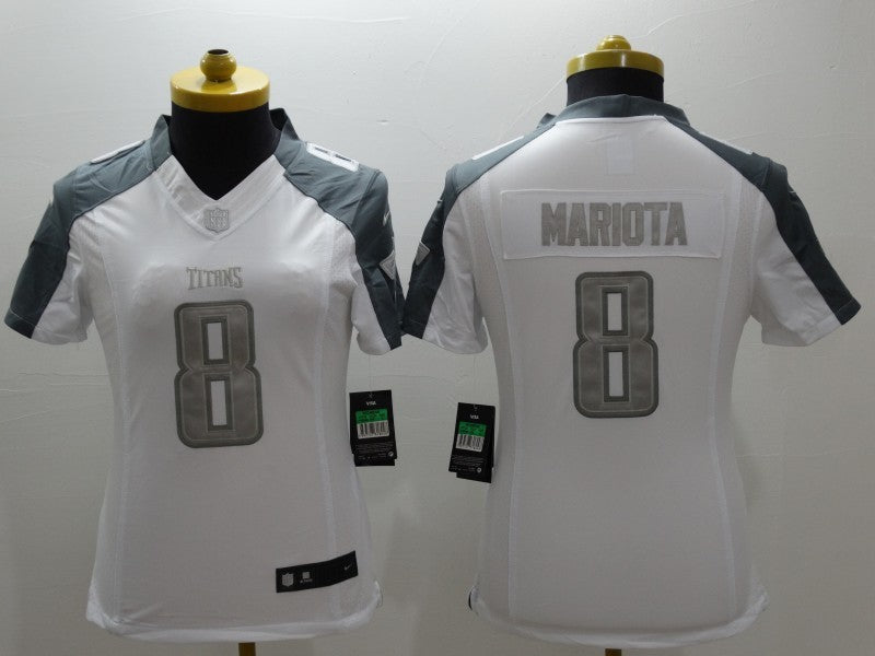 Women's Tennessee Titans Marcus Mariota NO.8 Football Jerseys