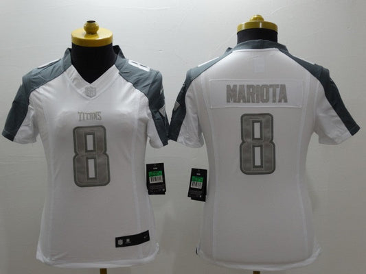 Women's Tennessee Titans Marcus Mariota NO.8 Football Jerseys