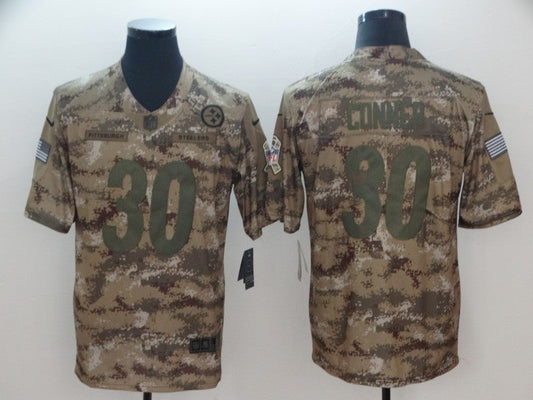 Adult Pittsburgh Steelers James Conner NO.30 Football Jerseys