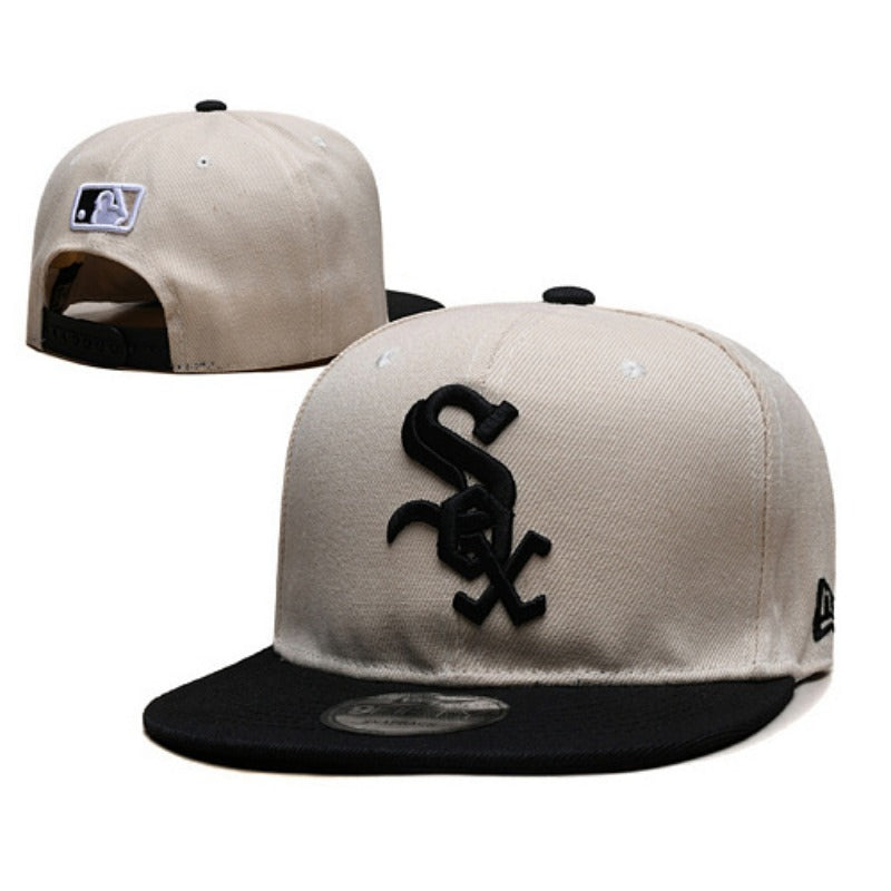 Chicago Retro Black & White Baseball Cap | Vintage Southside Game Day Hats