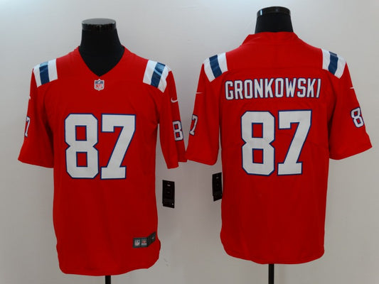 Adult New England Patriots Rob Gronkowski NO.87 Football Jerseys