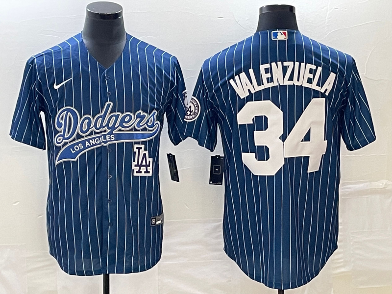 Men/Women/Youth Los Angeles Dodgers Fernando Valenzuela #34 baseball Jerseys