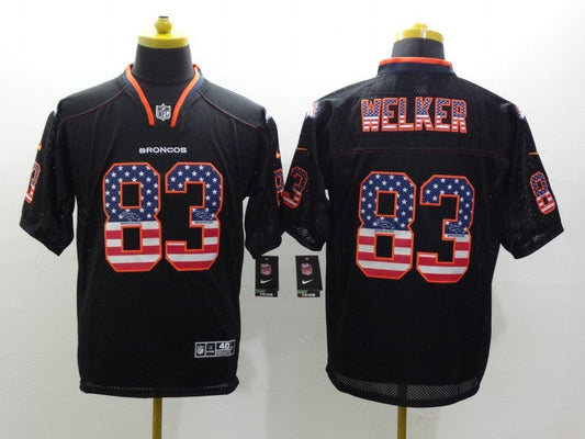 Adult Denver Broncos Wes Welker NO.83 Football Jerseys