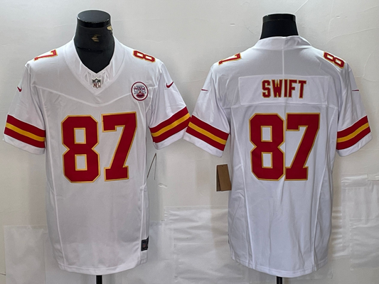 men/women/kids Kansas City Chiefs  Taylor Swift  NO.87 Football Jersey