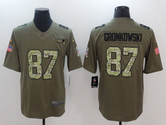 Adult New England Patriots Rob Gronkowski NO.87 Football Jerseys