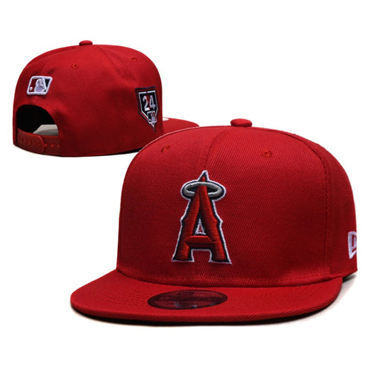 LA Red & Navy Retro Baseball Cap | Vintage Anaheim Halo Game Day Hats