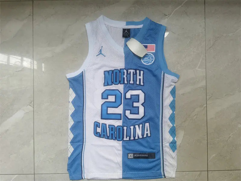 Chicago Bulls Michael Jordan North Carolina NO.23 Basketball Jersey