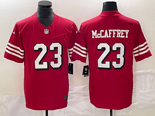 New arrival Adult San Francisco 49ers Christian McCaffrey NO.23 Football Jerseys