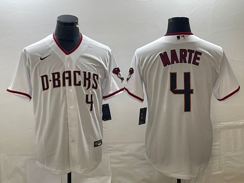 Men/Women/Youth  ‎Arizona Diamondbacks Ketel Marte  NO.4 baseball Jerseys