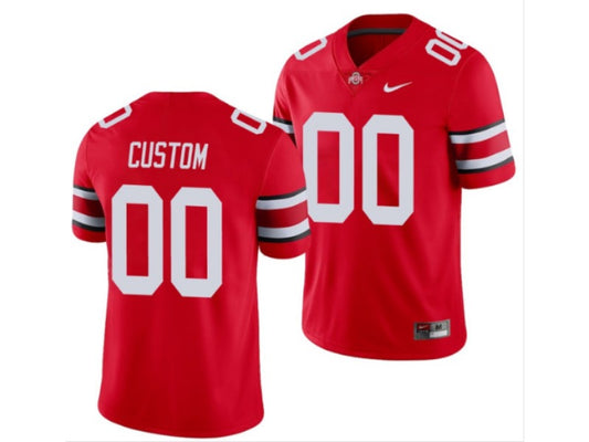 Adult Ohio State Buckeyes number and name custom Football Jerseys