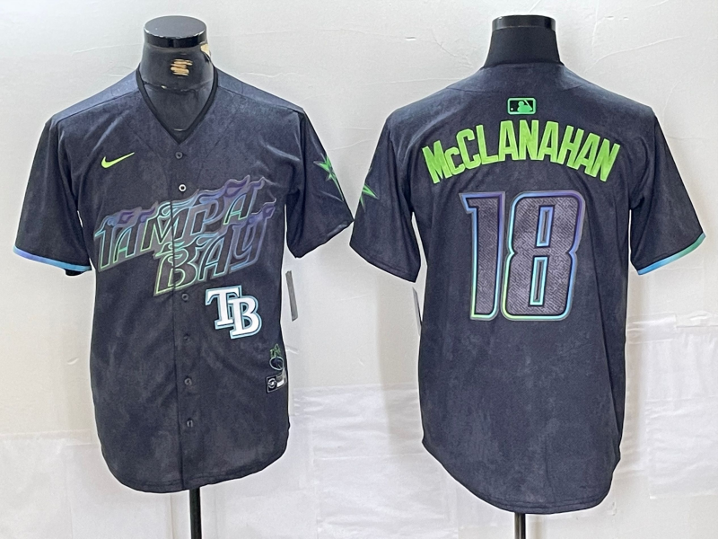 Men/Women/Youth Tampa Bay Rays Shane McClanahan  NO.18 baseball Jerseys