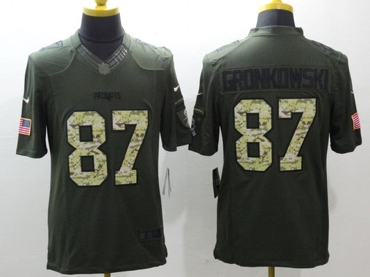 Adult New England Patriots Rob Gronkowski NO.87 Football Jerseys