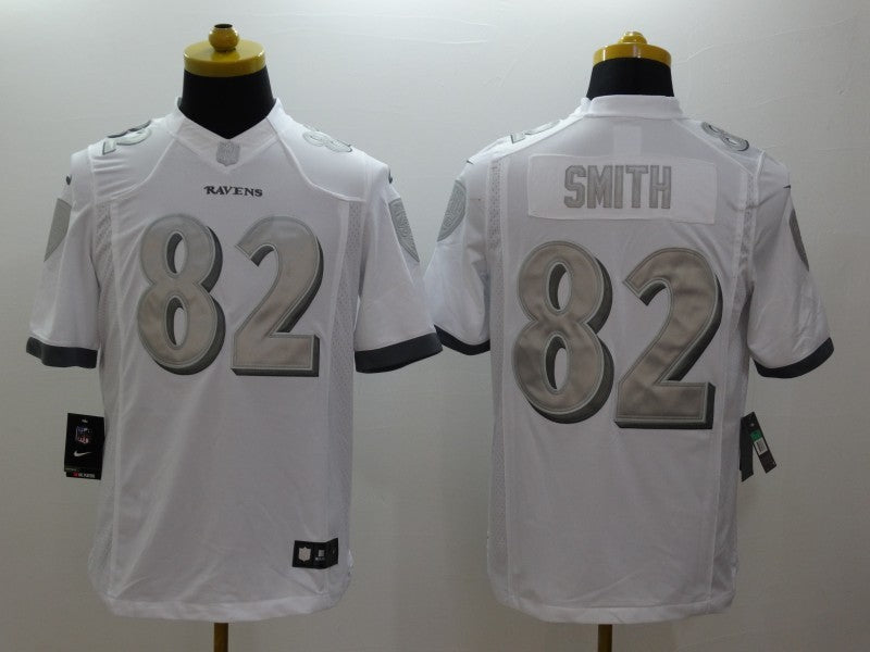 Adult  Baltimore Ravens Jimmy Smith NO.82 Football Jerseys