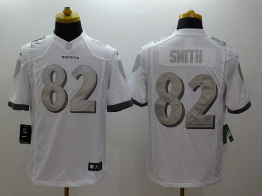 Adult  Baltimore Ravens Jimmy Smith NO.82 Football Jerseys