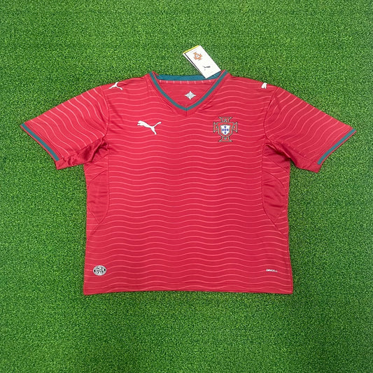 Portugal 2026 Men's world cup home soccer Jersey custom name and number