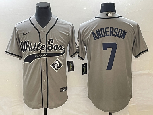 Men/Women/Youth Chicago White Sox Tim Anderson #7 baseball Jerseys