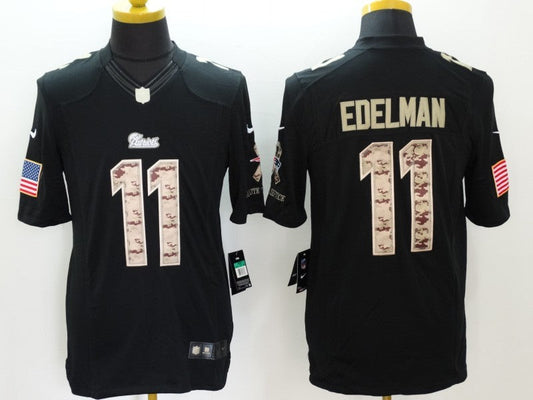 Adult New England Patriots Julian Edelman NO.11 Football Jerseys
