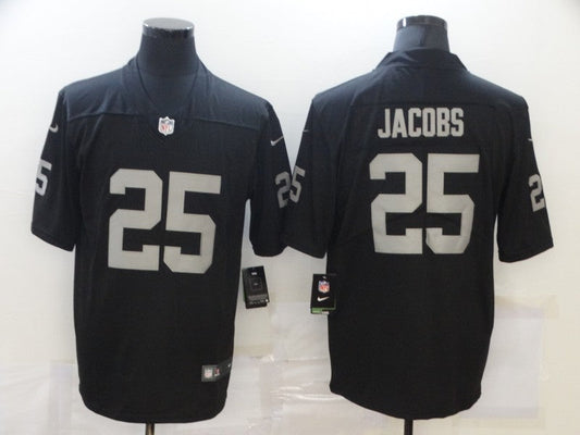 Adult ‎Oakland Raiders Josh Jacobs NO.25 Football Jerseys