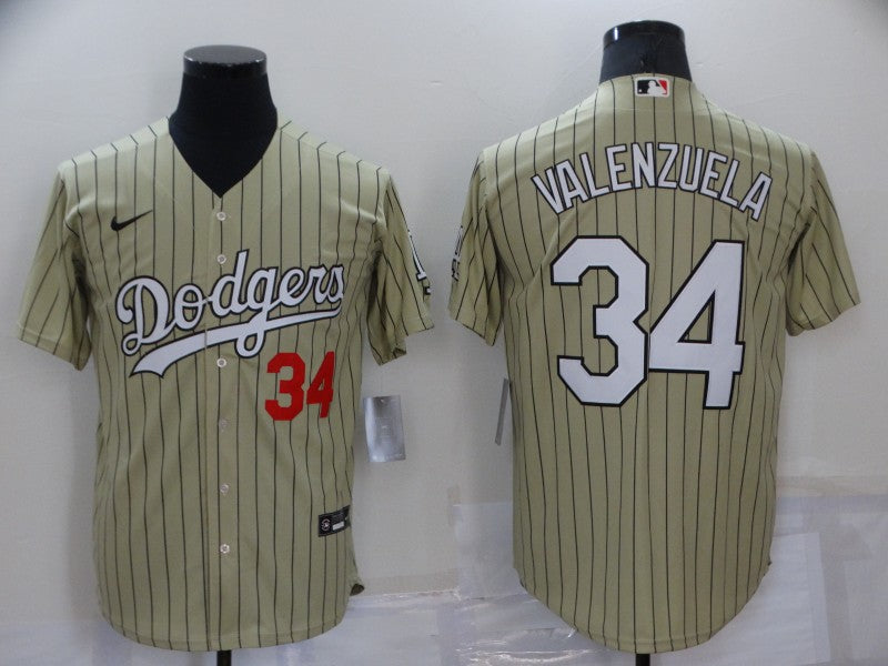 Men/Women/Youth Los Angeles Dodgers Fernando Valenzuela #34 baseball Jerseys