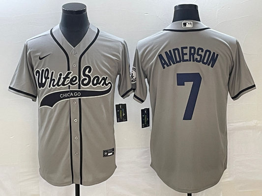 Men/Women/Youth Chicago White Sox Tim Anderson #7 baseball Jerseys