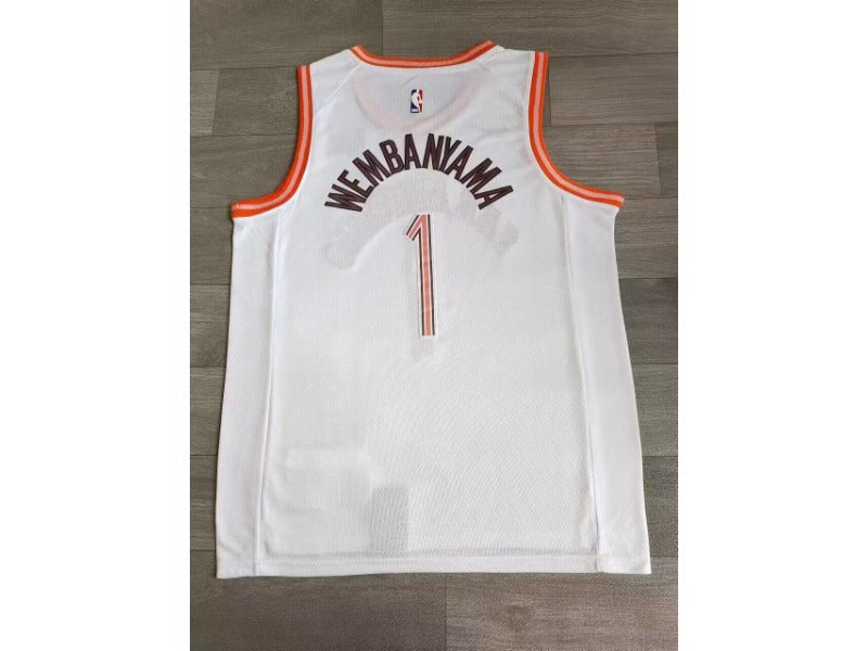 San Antonio Spurs Victor Wembanyama NO.1 Basketball Jersey