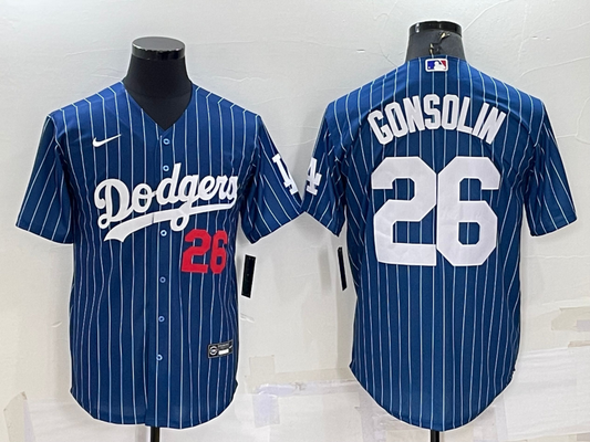 Men/Women/Youth Los Angeles Dodgers Tony Gonsolin #26 baseball Jerseys