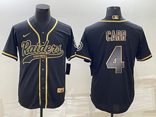 Adult ‎Oakland Raiders Derek Carr NO.4 Football Jerseys