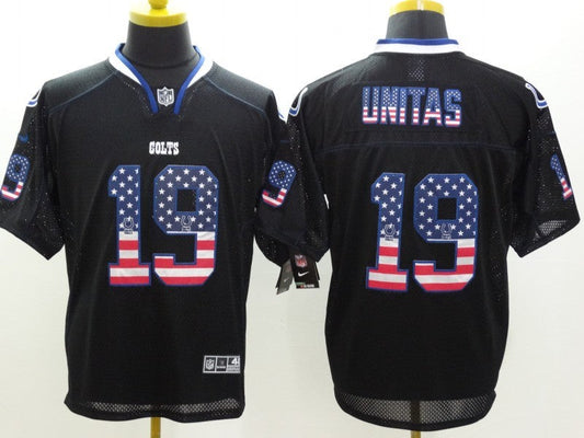 Adult Indianapolis Colts John Unitas NO.19 Football Jerseys