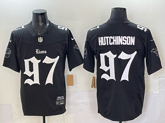 2025 new Adult Detroit Lions Aiden Hutchinson NO.97 Football Jerseys