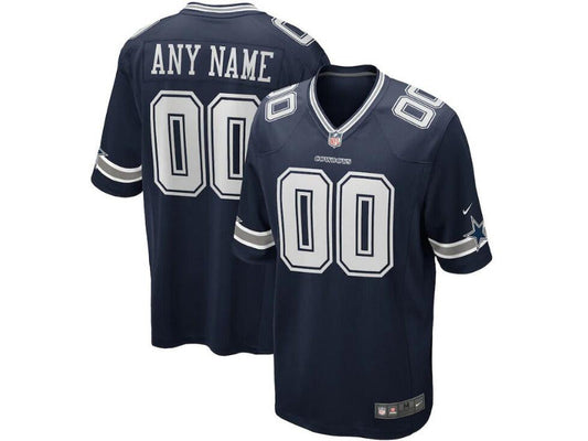 Adult Dallas Cowboys number and name custom Football Jerseys