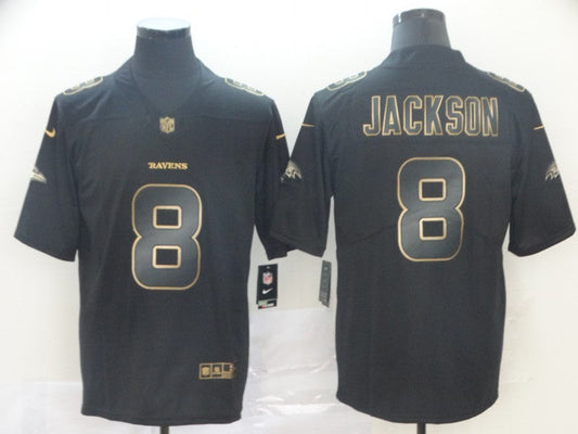 Adult Baltimore Ravens Lamar Jackson NO.8 Football Jerseys