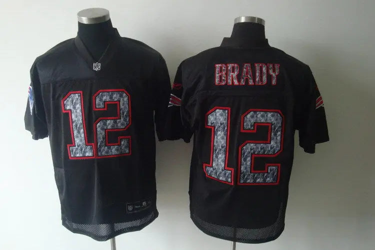 Adult New England Patriots Tom Brady NO.12 Football Jerseys