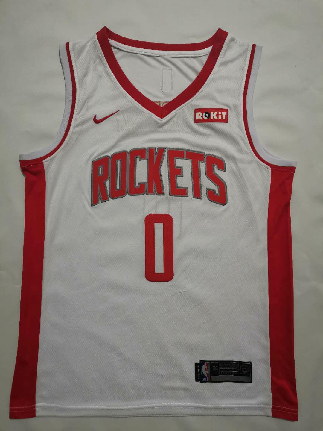 Houston Rockets Russell Westbrook #0 jersey S-2XL