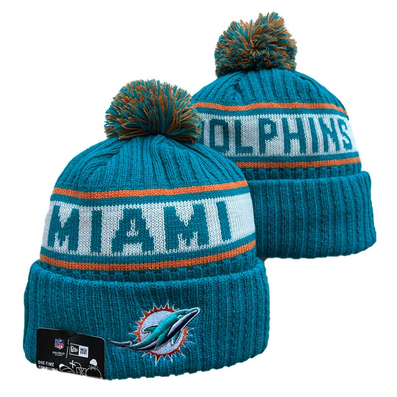 Miami Dolphins knitted NFL hats