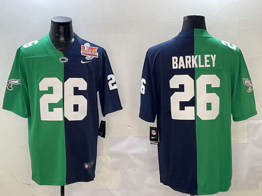NEW Adult Philadelphia Eagles Saquon Barkley NO.26 Football Jerseys