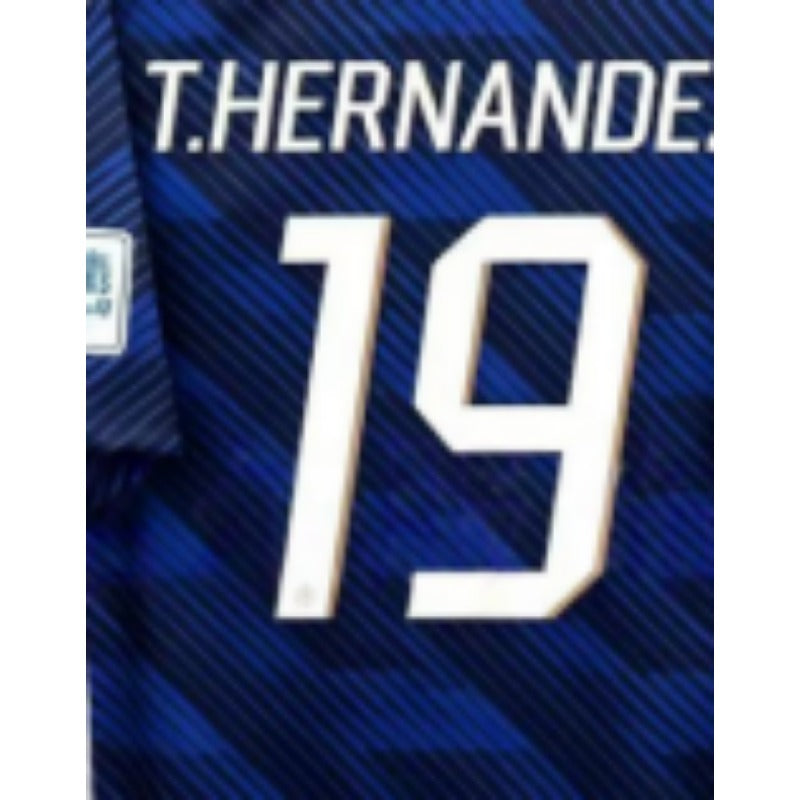 France Royal Blue World Cup Soccer Jersey | National Home Fan Shirt