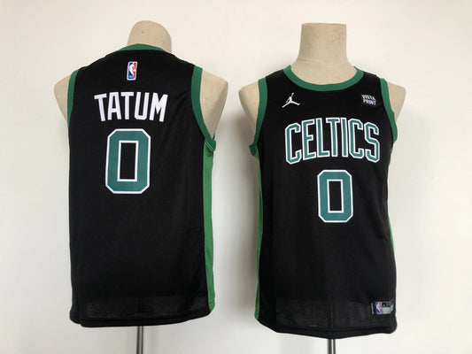 Kids Boston Celtics Jayson Tatum NO.0 Basketball Jersey