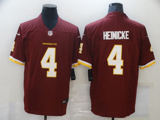 Adult Washington Redskins Taylor Heinicke NO.4 Football Jerseys