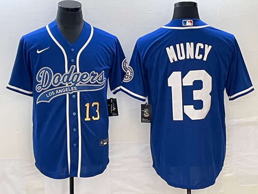 Men/Women/Youth Los Angeles Dodgers Max Muncy #13 baseball Jerseys