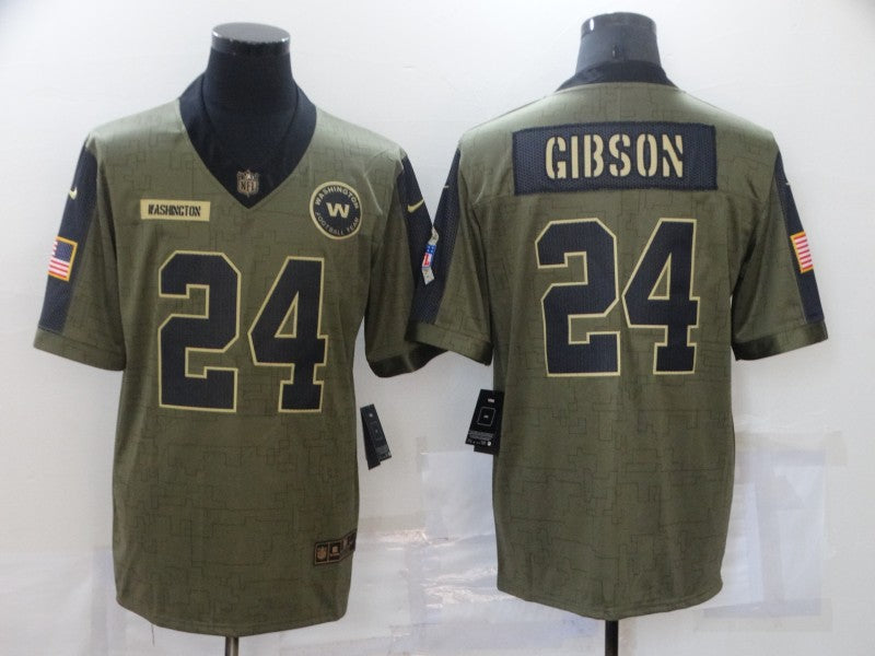 Adult Washington Redskins Antonio Gibson NO.24 Football Jerseys