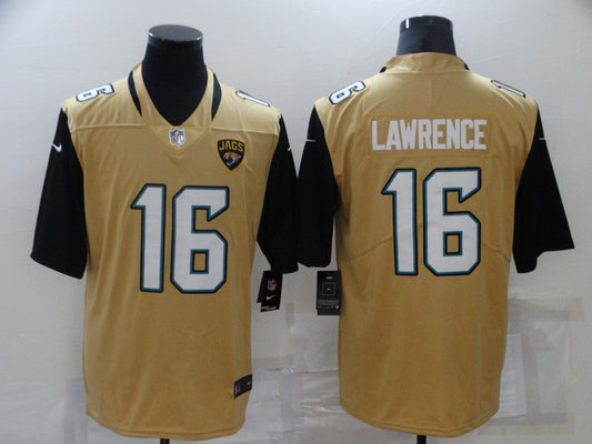 Adult Jacksonville Jaguars Trevor Lawrence NO.16 Football Jerseys