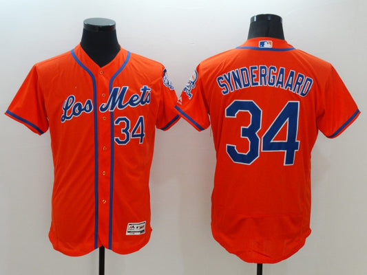 Men/Women/Youth  New York Mets Noah Syndergaard #34 baseball Jerseys